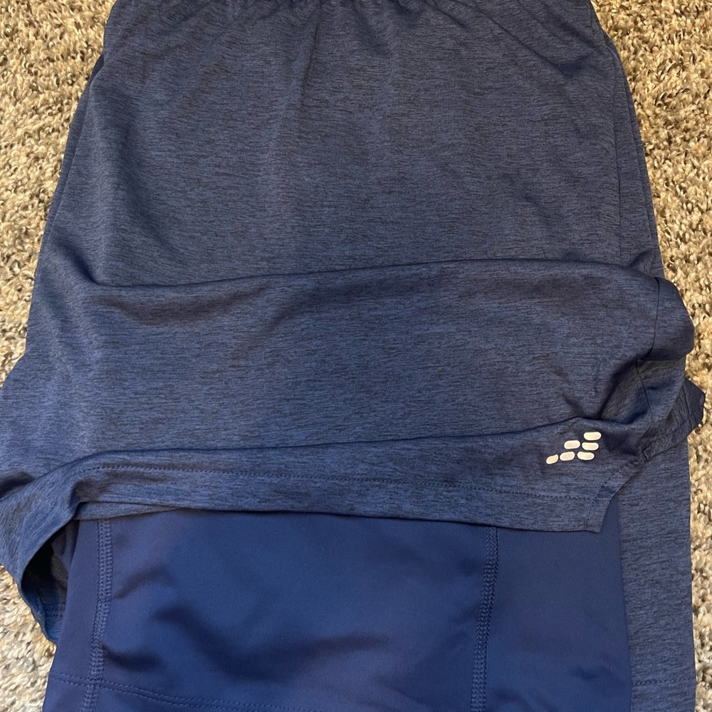 BCG Women's Navy Athletic Shorts - Picture 4 of 6